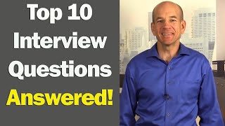 Top 10 Job Interview Questions amp Answers for 1st amp 2nd Interviews [upl. by Gretchen444]