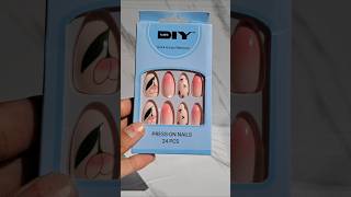 How to use press on nails mrdiyindia mrdiy nails presson artificialnails fakenails [upl. by Onitnas887]