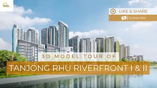 Exploring HDB BTO Tanjong Rhu Riverfront I and II in 3D Sales Launch June 2024 [upl. by Luapnaes]