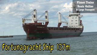 Fortunagracht Ship 137m In St Clair River In Great Lakes [upl. by Dolph406]