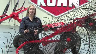 Kuhn SR 100 GII SpeedRake Product Review with Kelly Smith [upl. by Tamarra]