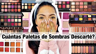 MAQUILLAJE DEPURACION EXTREMA PALETAS DE SOMBRAS ALTA GAMA Y ECONOMICAS EP3 ♥BeautybyNena [upl. by Hoj363]