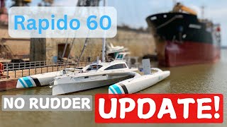 Buying a Rapido 60 sailboat warranty repairs Hardstand Progress [upl. by Aivin581]