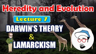 Darwins theory and Lamarckism  Heredity and Evolution Class 10 SSC CBSE [upl. by Luhey400]