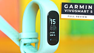 Garmin Vivosmart 5  Is this the Fitness Tracker for You [upl. by Ainezey]