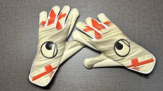 Uhlsport Absolutgrip HN Pro England goalkeeperglovereview [upl. by Yecaw]