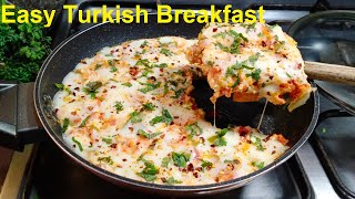 Egg Menemen A FlavorPacked Turkish Omelette for the Authentic Taste of Turkey [upl. by Onaimad]