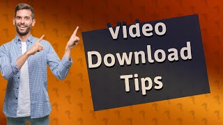 How can I download a video I watch online [upl. by Magdau]