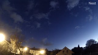 Meteoor 2 november 2021 in België meteor in Belgium [upl. by Pubilis]