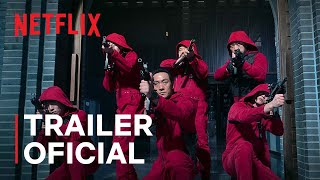 La Casa de Papel Coreia  Parte 2  Trailer oficial  Netflix [upl. by Maziar390]