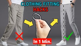 5 Clothing quotFITTINGquot HACKS Every STYLISH Guy Should KnowBEST🔥  Clothing Fit Guide  Style Saiyan [upl. by Oglesby]