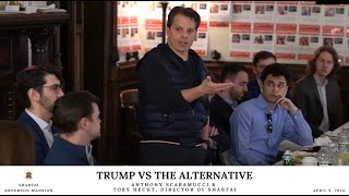 Shabtai Director Toby Hecht amp Anthony Scaramucci Trump vs the Alternative  4924  Shabtai Yale [upl. by Essie]