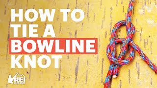 Rock Climbing How to Tie a Bowline Knot [upl. by Gaylord]