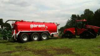 CASE Steiger Quadtrac mit GARANT Tridem Güllewagen PTR 24000 [upl. by Ornstead172]