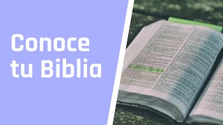 Conoce tu Biblia Epístolas Pastorales 1 [upl. by Reifinnej]