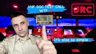 VHF DSC TEST CALL ON SHIP AND COAST STATIONSVHF JRC NCM1770GMDSS RADIO EQUIPMENTGMDSS TEST [upl. by Akerboom519]