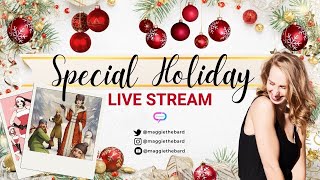 Maggie Robertson Live Holiday Signing December 11th  1230pm PT [upl. by Nollek]