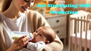 Not Stimulating Milk Production  Breastfeeding Breastfeeding breastmilk yt [upl. by Bouchier]