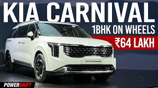 2024 Kia Carnival Walkaround  Luxury MPV Detailed Tour  ₹64 Lakhs  PowerDrift QuickEase [upl. by Hayton]