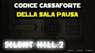 Codice della cassaforte della sala pausa dellhotel su Silent Hill 2 Remake [upl. by Gibe]