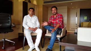 Actor Vishal O Sharma with Astrologer Pt Pawan Kaushik [upl. by Reine]