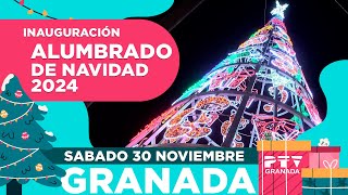 ❄️ Inauguración Alumbrado Navidad Granada 2024 ❄️ HD ▶ Granada Tevé ▶ [upl. by Artus585]