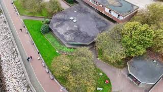 Gosport Bus Station 021124 dronevideo drone dji gosport [upl. by Jodi]