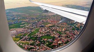 Scenic Landing at Ninoy Aquino International Airport NAIA Manila Philippines Airbus 321200 [upl. by Elaval409]