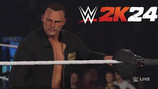 WWE 2K24  Ridge Holland Entrance Signature Finisher Victory [upl. by Llehsam]