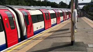 Jubilee Line Trains on September 9th 2018 Part 2 [upl. by Nnasus]