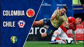 Chile vs Colombia  Copa América 2019  Cuartos de final [upl. by Hiller]