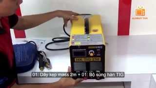 Đánh giá Máy hàn điện tử Hồng Ký HK TIG 250 MMA amp TiG inverter DC Welding Machine [upl. by Hsekar]