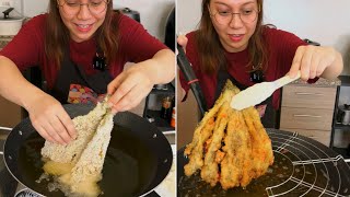 Crispy Tortang Talong [upl. by Lanna544]