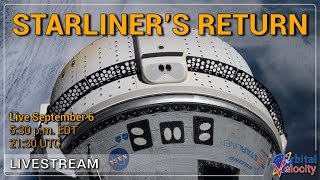 Boeings Starliner returns to Earth without astronauts  Orbital Velocity Live [upl. by Nnomae988]