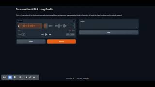 Conversation AI Bot Using Gradio  GenAI Project 4 [upl. by Ehctav316]