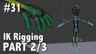 Blender 26 Tutorial 31  IK Rigging Pt 2  3 [upl. by Watt]