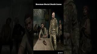 Bowman Death Scene Call Of Duty Black Ops Dark Scene callofdutybowmanwoodsmason [upl. by Arakal]