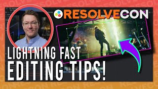 Editing at Lightning Speed in Resolve  MrAlexTech ResolveCon 24  Day 1 HQ [upl. by Ainigriv904]