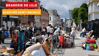 Braderie de Lille quartier SaintMaurice [upl. by Gilba833]