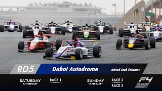 2024 Formula 4 UAE Championship Round 5 Race 1 [upl. by Onaicnop]