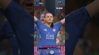 EXCELLENT GOAL BY SAM TIERNEY Aston Villa vs Leicester City  Womens Super League 202425 [upl. by Christmann]