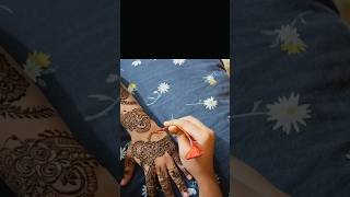 Henna art for henna lovers fypシ゚viral 2024 art fypyoutube henna hennadesign hennaart shorts [upl. by Aivle]