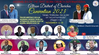 Allison District Of Churches District Convention 2023  Night Session  Day 3 [upl. by Darda]