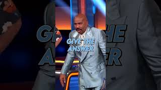 This Answer Has Steve Harvey FLABBERGASTED  Celebrity Family Feud shorts [upl. by Nivrem]