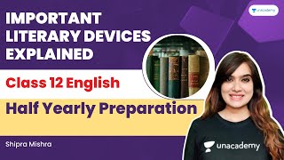 Important Literary Devices Explained  Half Yearly Preparation  Full Syllabus Batch  Shipra Mishra [upl. by Sorce439]