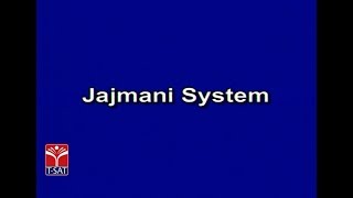 TSAT  Sociology  Jajmani System  Presented By Dr BRAOU [upl. by Kenrick]