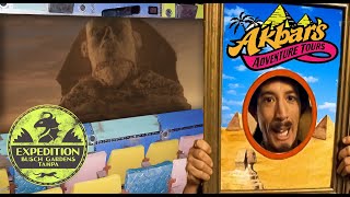 The Abandoned History of Akbars Adventure Tours  Busch Gardens Tampas Forgotten Simulator [upl. by Edlyn]