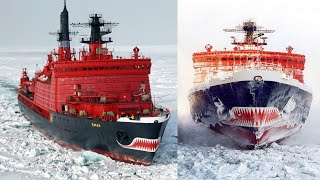 15 Ice Breaking Ships Braving the Arctic Circle [upl. by Turne]