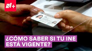 ¿Cómo saber si mi credencial del INE está vigente para votar en las Elecciones 2024  N [upl. by Kenna]