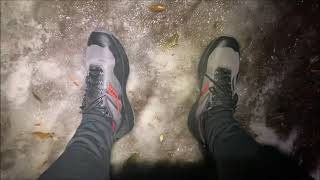 Saucony Peregrine 12  GTX First run  Impression Winter Trail Shoes [upl. by Reh]